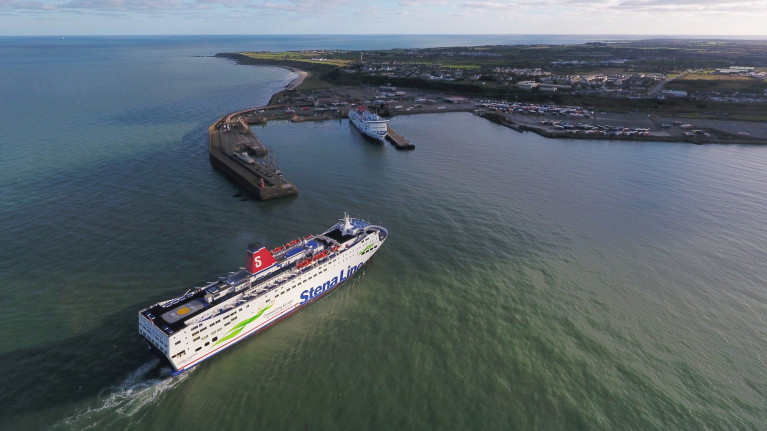 Stena Europe has been transferred to the Dublin to Holyhead route