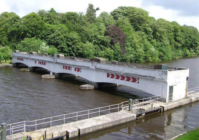File image of Portora Lock outside Enniskillen