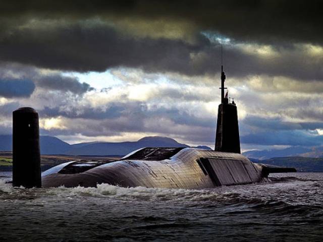 HMS Vengeance is one of four submarines in the controversial Trident missile defence programme