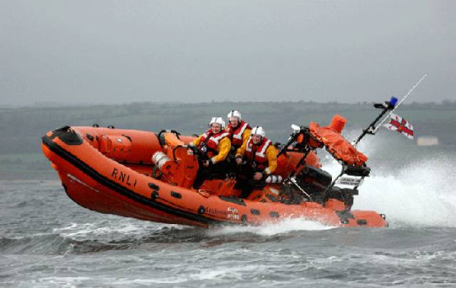 Union Hall RNLI's inshore lifeboat