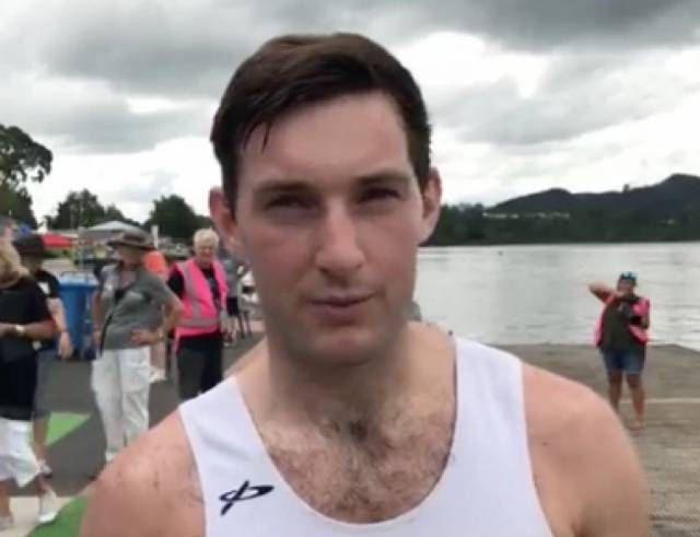Paul O'Donovan finished more than 16 seconds ahead of second-placed Jack Hargreaves 