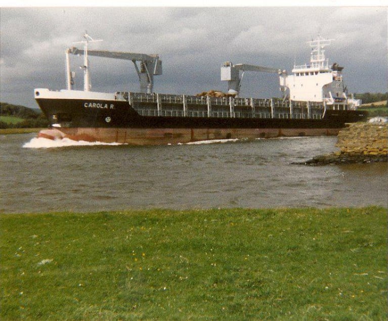 Winds of change are blowing at New Ross Port, Co. Wexford, which is in profit but has major legacy issues. The above (1980&#039;s) scene, Afloat adds is of general cargoship, MV Carolina R when outbound at White Church along the banks of the River Barrow.