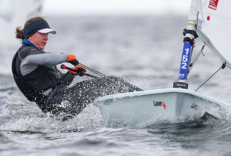 Ireland's Annalise Murphy lies in the top ten of the Radial Europeans in Poland