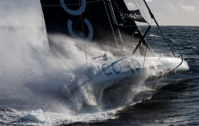  Nicolas Troussel&#039;s new IMOCA CORUM L&#039;Épargne Sailing Team has entered the new Ocean Europe race