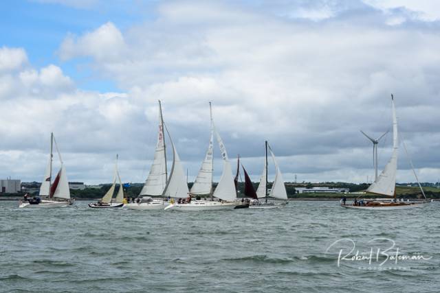 Today's start, at 2pm off ‘the Grassy,’ is a traditional sail race starting point for generations of sailors