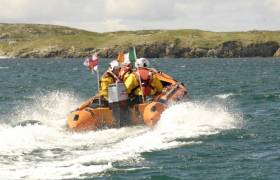 Clifden RNLI&#039;s D class lifeboat