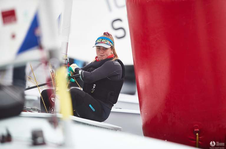 Howth&#039;s Aoife Hopkins is top Irish Radial sailor with two races left to sail in Poland