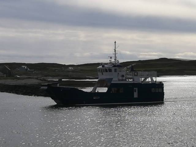 Making a delivery voyage to Rathin Island this morning is Spirit of Rathlin. The £2.8m newbuild can take up to six vehicles and 140 passengers on the crossing to Ballycastle on the mainland. 