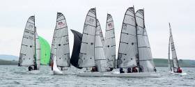 RS Elite racing in Strangford at the UK Nationals