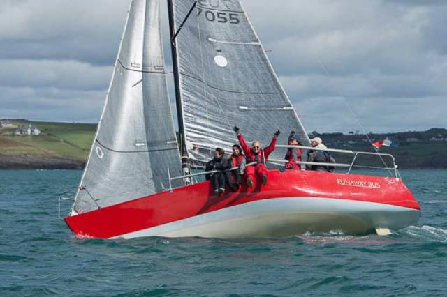 Kinsale Yacht Club 1977–vintage Quarter Tonner 'Runaway Bus' skippered by Alan Mulcahy is signed up for RCYC's Autumn League