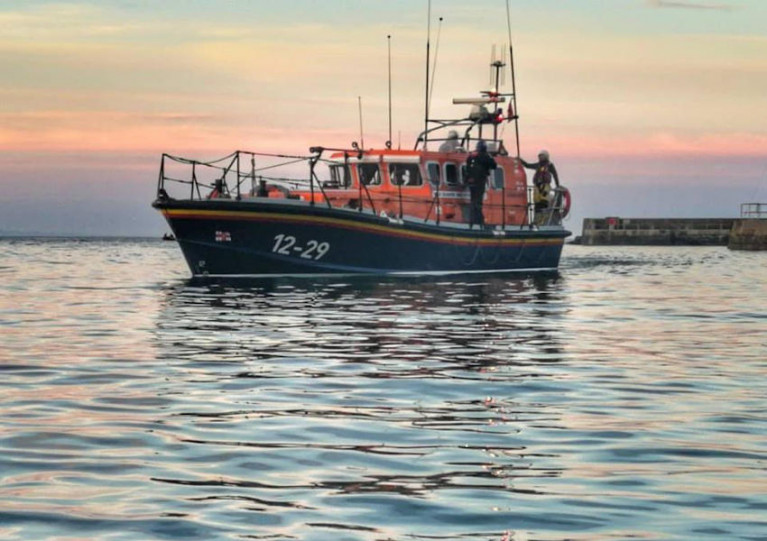File image of Newcastle RNLI’s all-weather lifeboat