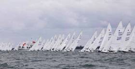 The start of the final race at the 2018 Star Class Bacardi Cup