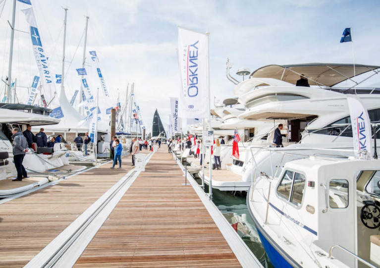 Top brands will exhibit their boats at the socially distanced outdoor show next in Southampton next month