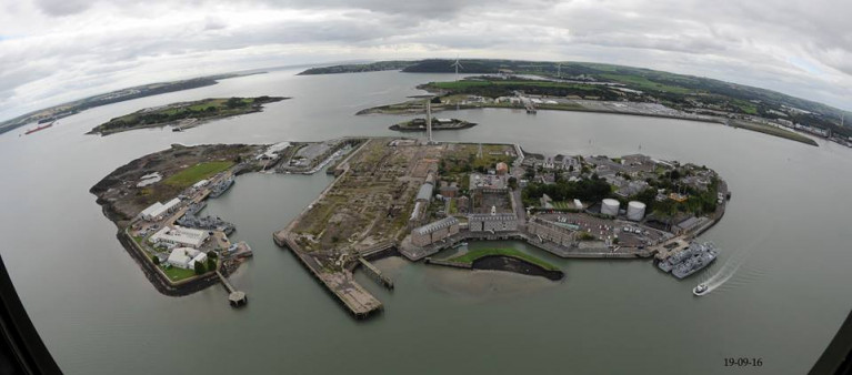 Normally, the Naval Service would get anything between 25 and 40 in a recruit class and needs to ratchet up recruitment significantly as it is already more than 200 personnel short of the minimum number it requires. Above the Naval Service base Afloat adds located on Haulbowline Island in lower Cork Harbour.