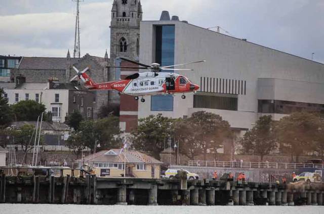 Irish Coastguard helicopters have become the potent symbol of a civilised society in an island setting