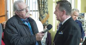 Marcus Connaughton interviews Chief of Staff of the Defence Forces – Vice Admiral Mark Mellett for the Afloat/Seascapes podcast