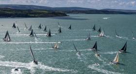 A record-sized fleet of 368 boats started the race, 12 more than two years ago, confirming the Rolex Fastnet Race&#039;s position as the world&#039;s largest offshore yacht race.