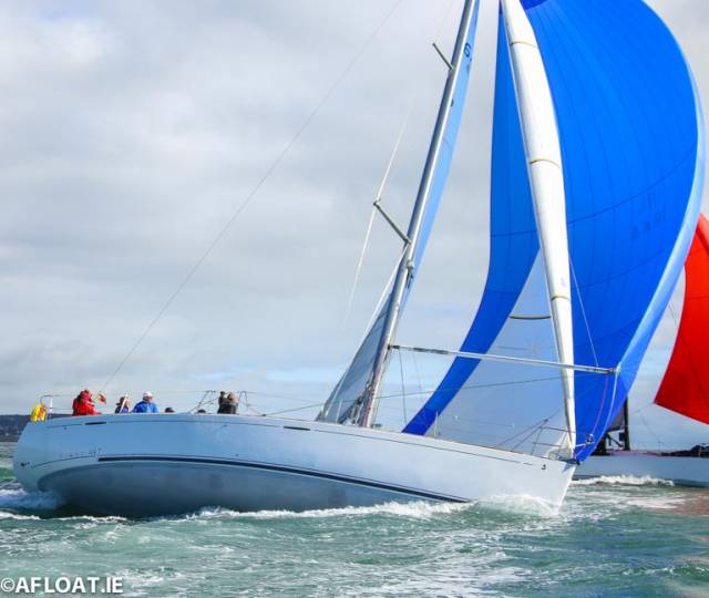 Lively Lady (Rodney and Keith Martin) from the Royal Irish Yacht Club was second in IRC and ECHO in the DBSC Cruisers Zero class
