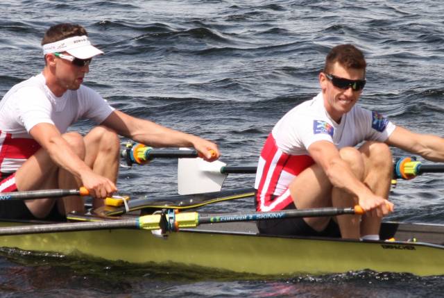 Mark O'Donovan (left) and Shane O'Driscoll: Topped the Rankings