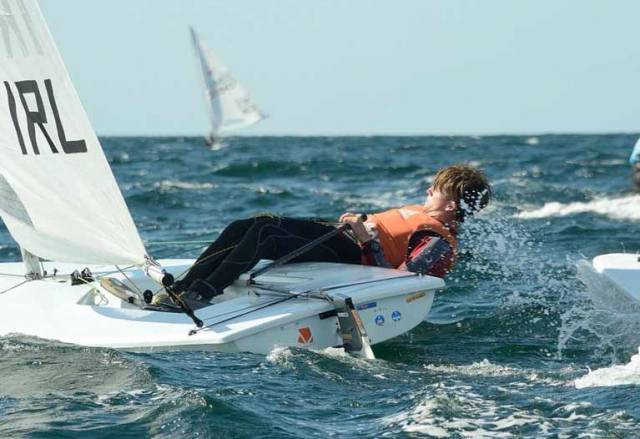Johnny Durcan is in tenth place at the U21 Europeans