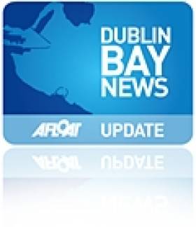 Training Ship Bye-Passes Dublin Port While Motoryacht Makes Marina Visit