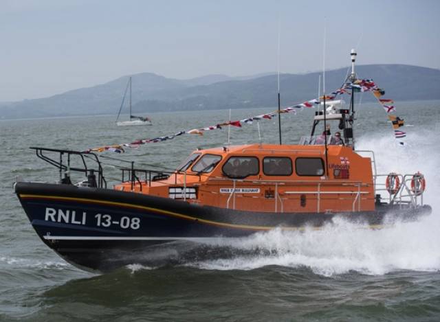 Lough Swilly RNLI's Shannon arrives on station