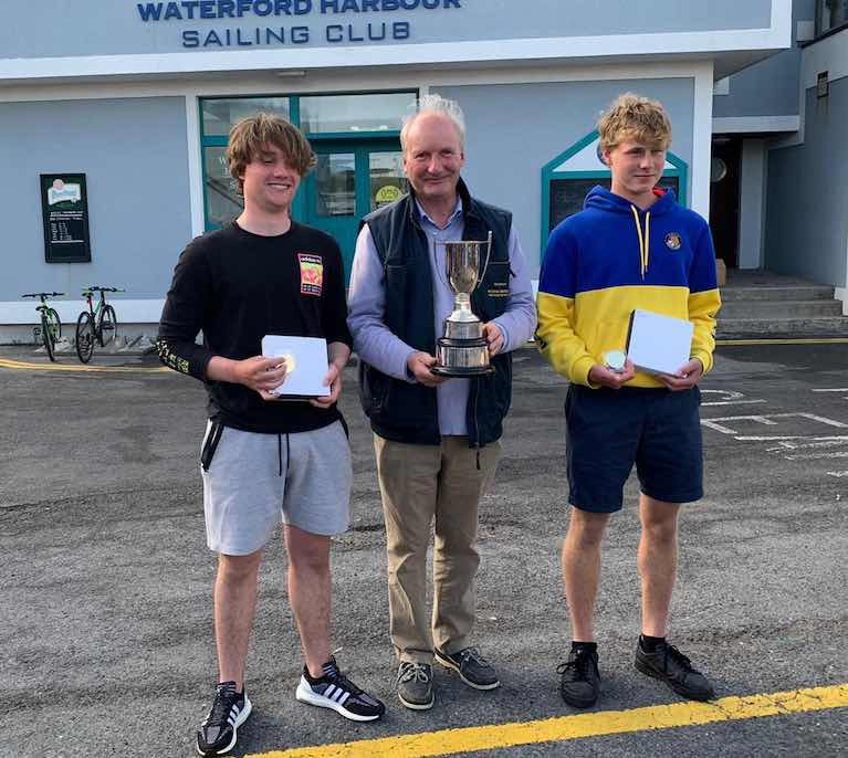 1st Place Gold - Ben Graf and Alexander Farrell Lough Ree Yacht Club