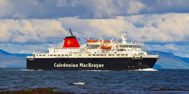 Calmac's Ardrossan-Brodick (Isle of Arran) ferry Caledonian Isles