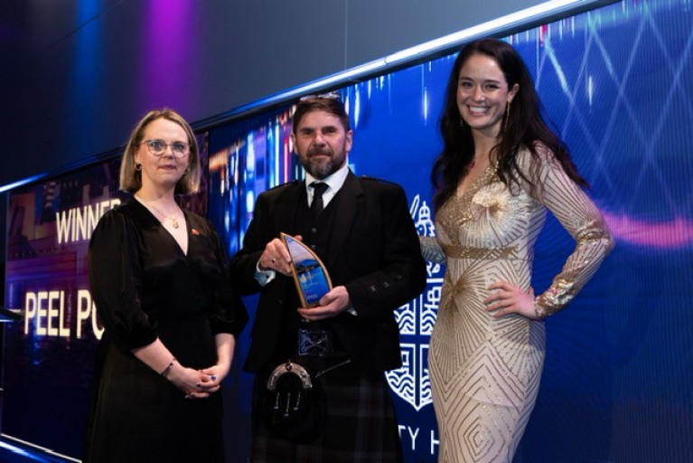 Peel Ports, a major UK port group (incl. Liverpool) was recognised with a prestigious industry award for its approach to the UK Government’s Maritime 2050 strategy.