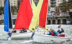 Firefly dinghies will be used to decide the Junior All Ireland Sailing Title this weekend in Dun Laoghaire at the Royal St. George Yacht Club