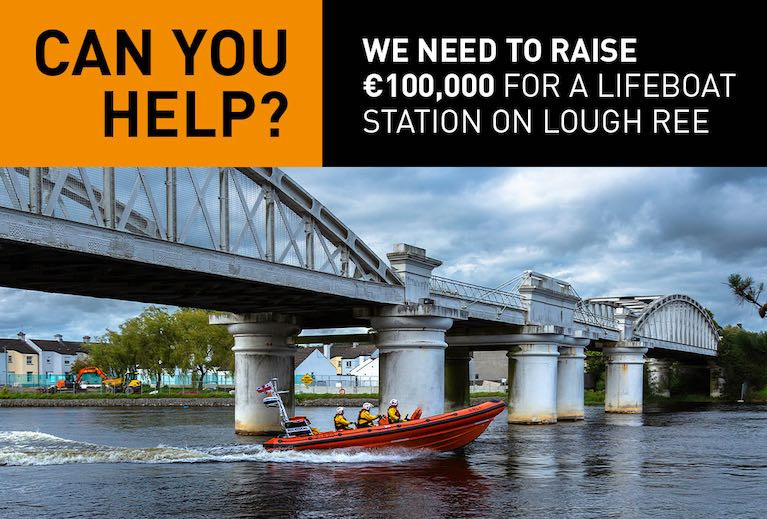 Lough Ree RNLI Looking to Raise €100k for New Base at Coosan Point
