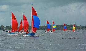 Mirror sailing downwind on Lough Ree, which hosts the inaugural Double Ree Regatta on the weekend of 21-22 July