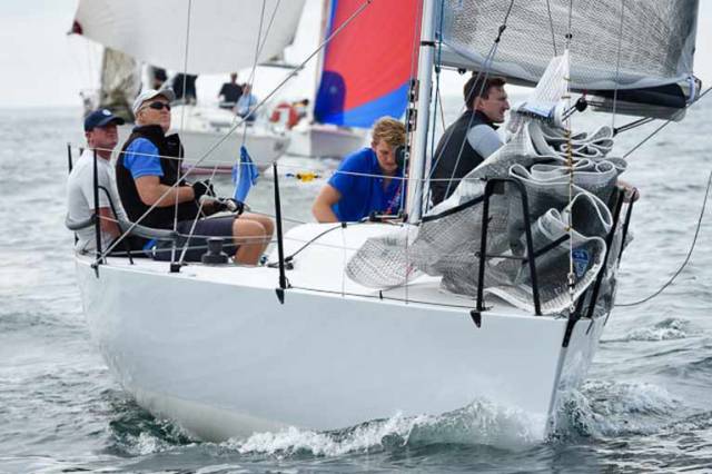 RCYC 'At Home' winner Anchor Challenge is the only Irish Quarter Ton Cup in Cowes this week