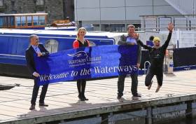 Making a splash at the launch of Waterways Ireland&#039;s 2016 events programme