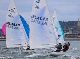 Gerry Ryan&#039;s Flying 15 4045 was the winner of the second DBSC race