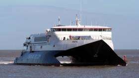 A facebook petition has been formed to campaign to restore the Fleetwood-Douglas (Isle of Man) ferry service. The Isle of Man Steam Packet used to operate the service and pictured above is their former fastcraft Snaefell.