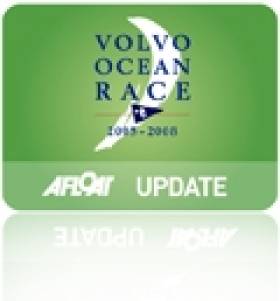 Wrecked Volvo Ocean Racer &#039;Vestas&#039; Pictured On Indian Ocean Reef