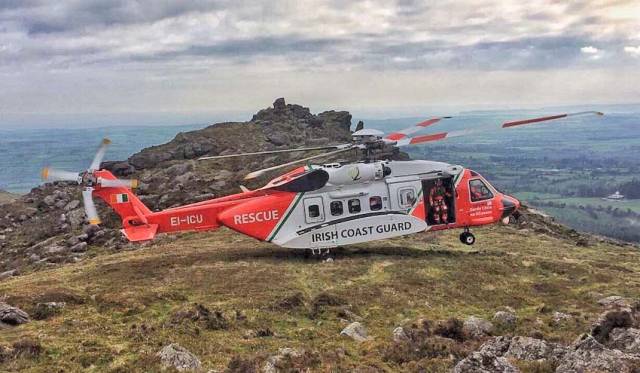 The Waterford-based Rescue 117 flew to the scene near Kinsale on Monday evening 11 June