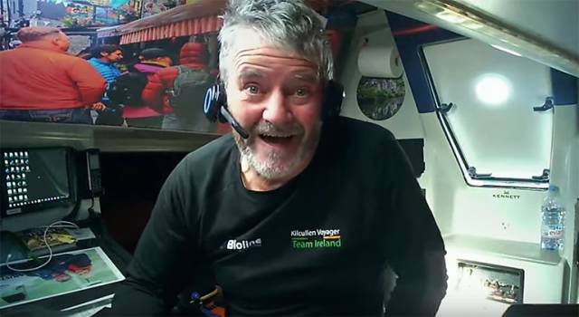 Enda O'Coineen, Ireland's Vendee Globe skipper. See video from Enda below
