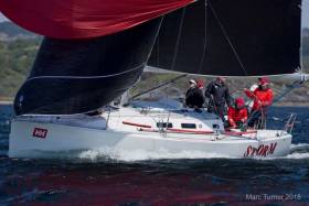 In IRC 2, the Kelly family&#039;s heavily IRC-optimised J109 &quot;Storm II&quot; from Rush SC won her class with a four-point margin