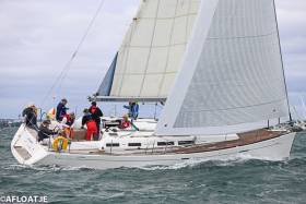 The Dufour 425 &#039;Act Two&#039; (Michael O’Leary, Tom Roche and David Andrews) was the winner of DBSC Cruiser 5 NS-IRC 1