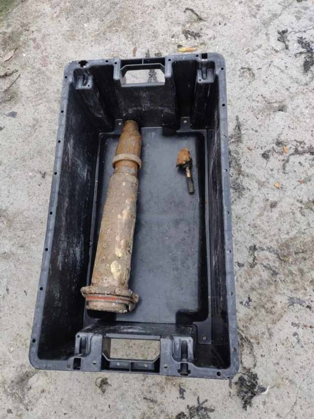 Kinsale Pier was cordoned off while this device was made safe