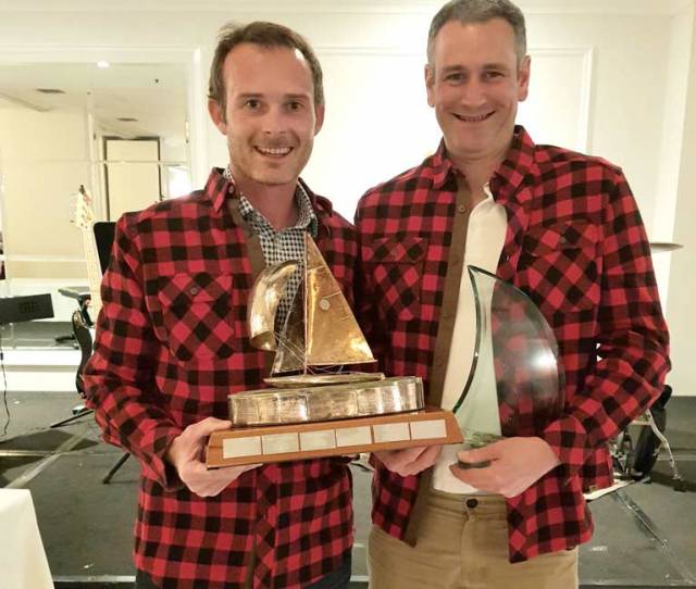 World Fireball Champions - Ian Dobson and Richard Wagstaff 