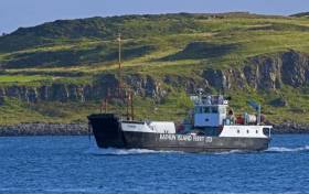 Current Rathlin Island serving carferry, Canna operates the service. The Rathlin Ferry Co are to introduce the newbuild Spirit of Rathlin on completion of crew training and certification from the MCA.