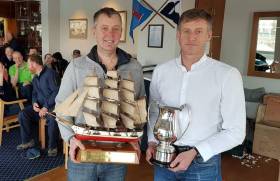 DMYC Frostbite winners Stephen Oram (L) and Noel Butler. Scroll down for more winners.