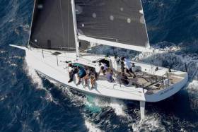 The new NMD 43 Albator from France looks to have the Class 1 win in the bag in the current RORC Caribbean 600, but boats of Irish interest have been battling for the second and third slots
