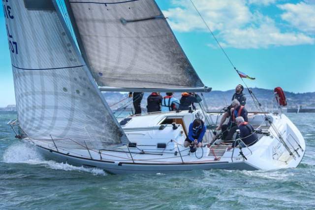 The Beneteau 31 Levante was third in today's scratch one design race