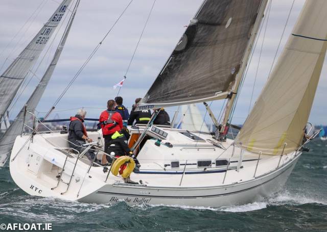 Colm Bermingham’s Bite the Bullet from Howth leads White Sail 1
