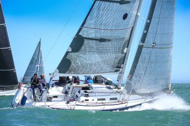 In Scotland, In Class RC 35, Brian and John Hall's J109 Something Else from the National Yacht Club, (seen here competing on Dublin Bay) using UK Ireland sails, finished a creditable second to the overall winner, David Kelly's Storm
