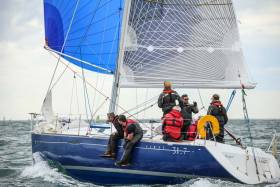 Prospect (Chris Johnston) was third in today&#039;s DBSC race on Dublin Bay